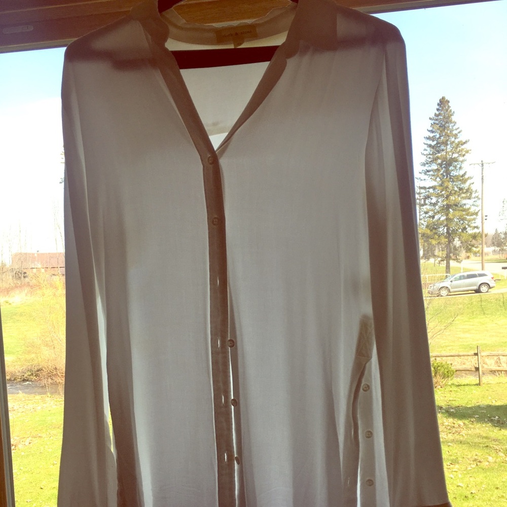Cloth & Stone button up shirt
